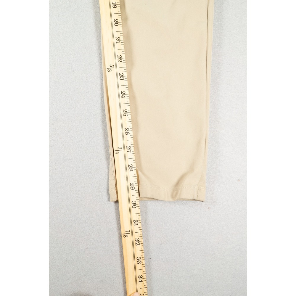 Lululemon ABC Slim Fit Pants Tan Khaki Warpstreme 5 Pocket Trousers Mens 28x30 - Picture 7 of 11